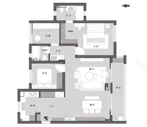 原木与白,理性与感性的平衡 | 会筑设计-69