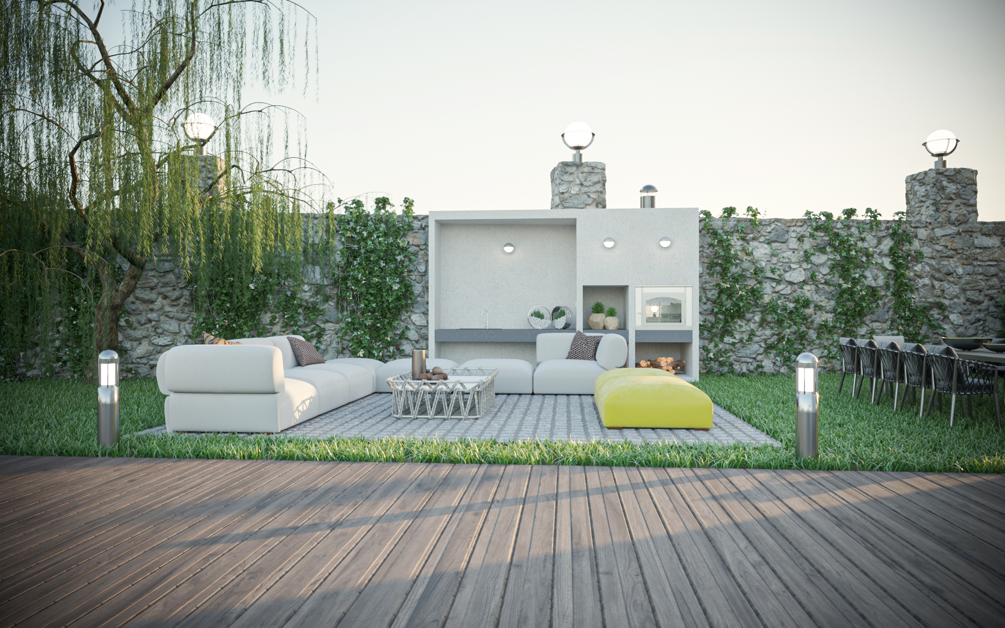 villa Landscape south lebanon-9