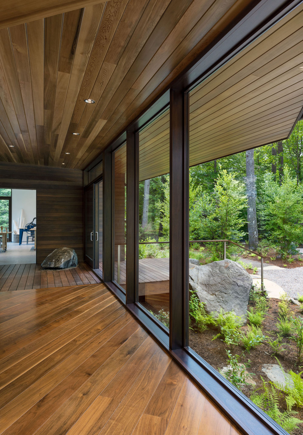 美国俯瞰湖边住宅（2018）Murdough Design Architects-35