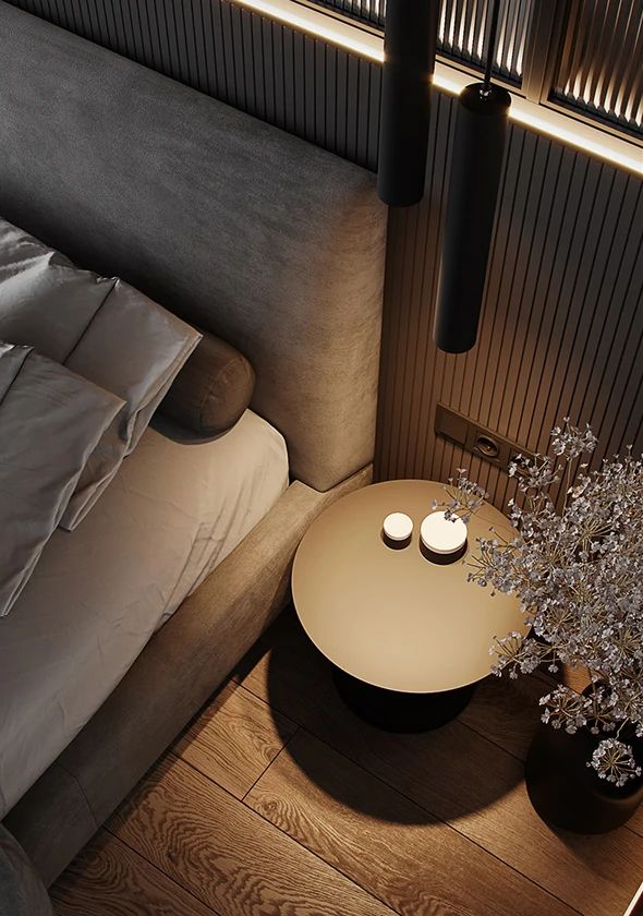 89㎡原木黑家居丨Alexander Bocharov-22