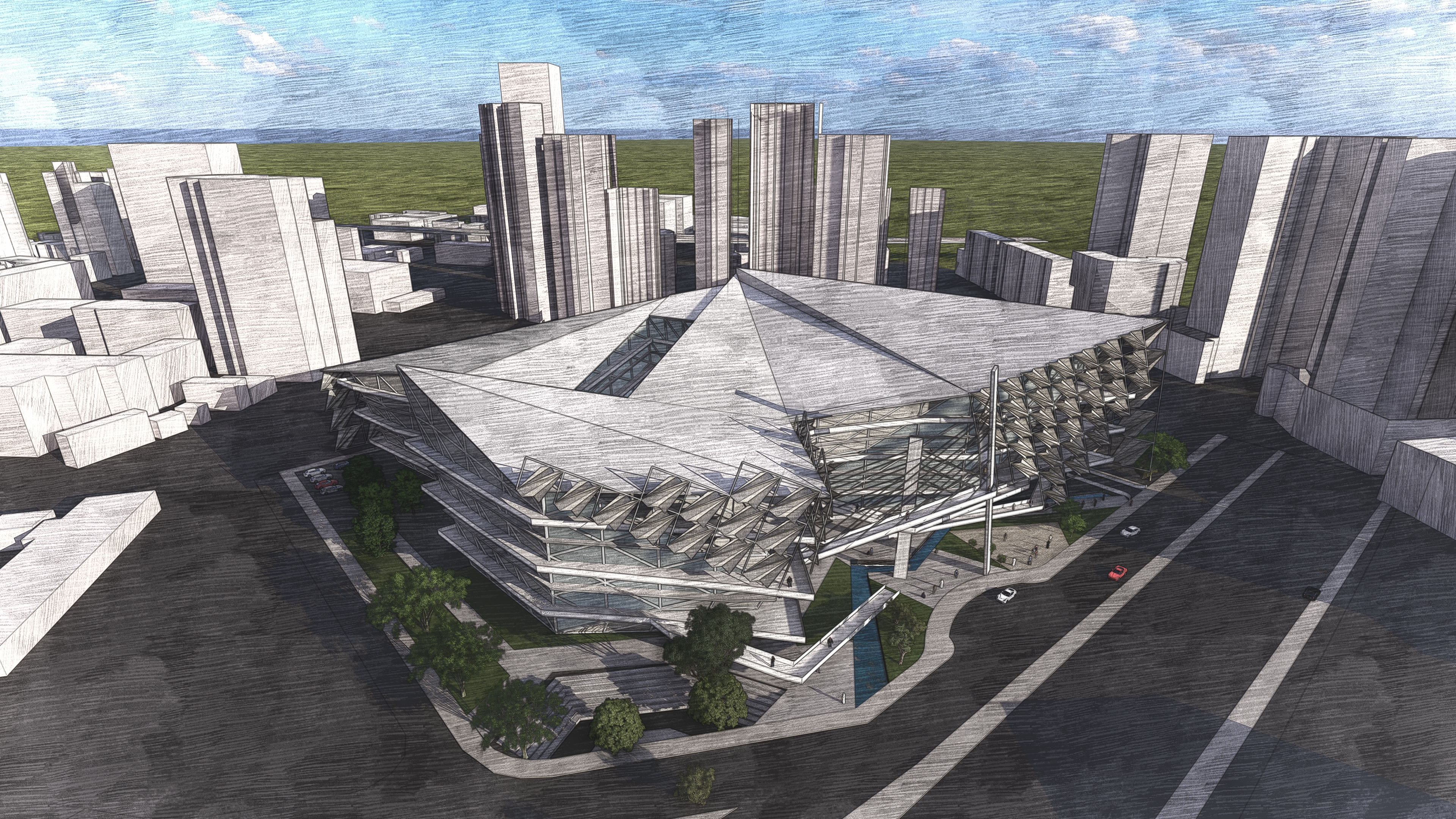 Gami 综合用途大楼丨埃及开罗丨SMART SYSTEMS DESIGN STUDIO-25