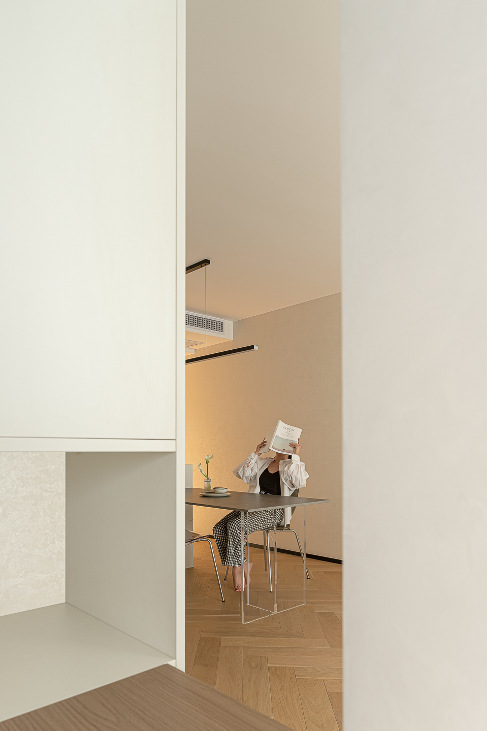 奶油风简致居所丨中国无锡丨悟塬空间设计-0