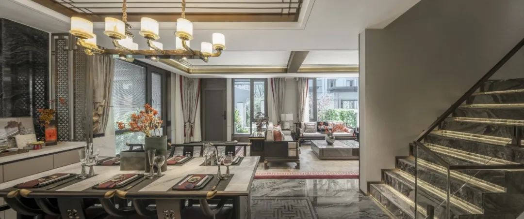 盛唐诗意,现代中式住宅设计丨中国宁波丨一然设计(上海,北京,深圳,沈阳)-63