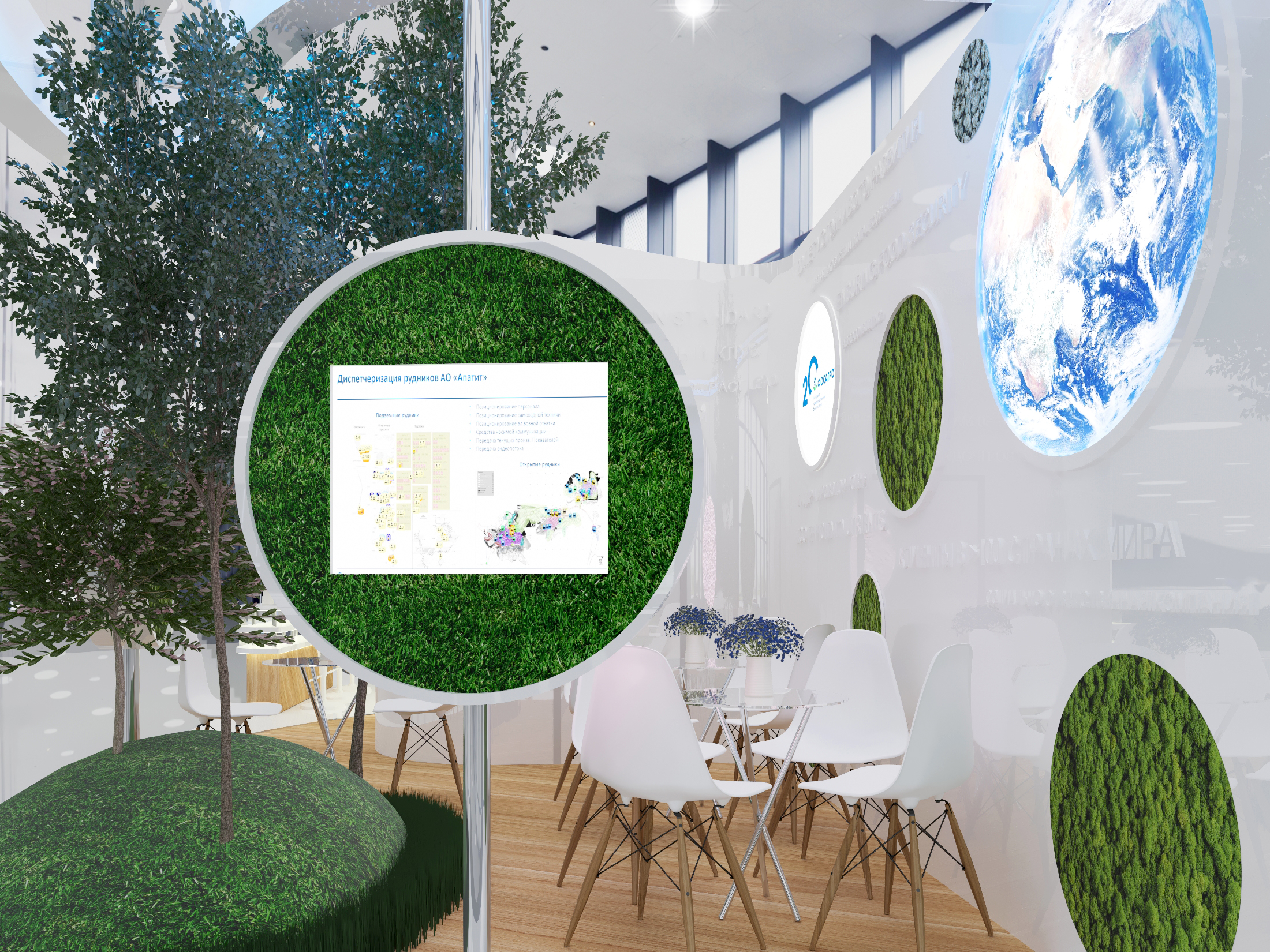 Выставочный стенд ФОСАГРО для ПМЭФ-21, 100 кв.м-14