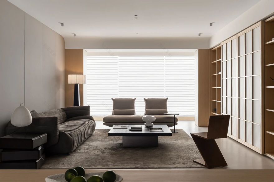 华侨城平层住宅设计丨中国武汉丨空形设计-15