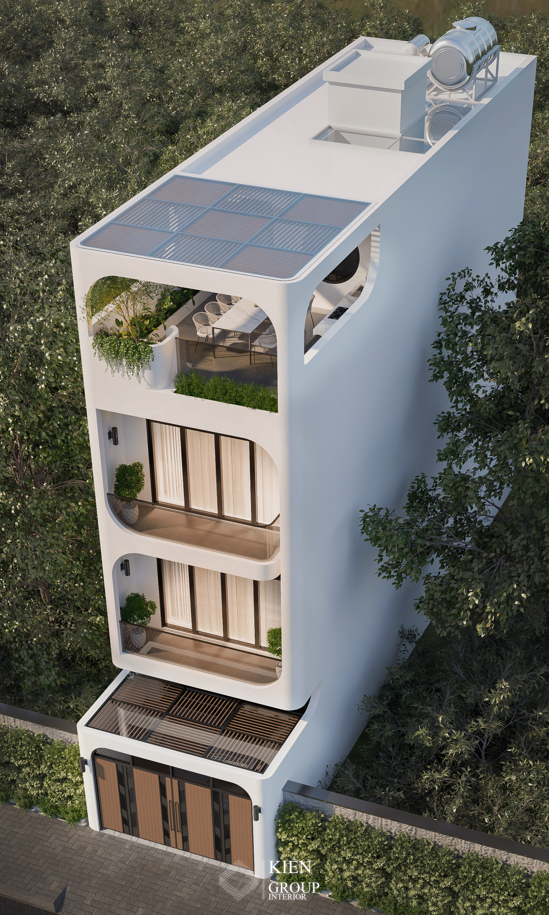 Tranquil Curve House-12