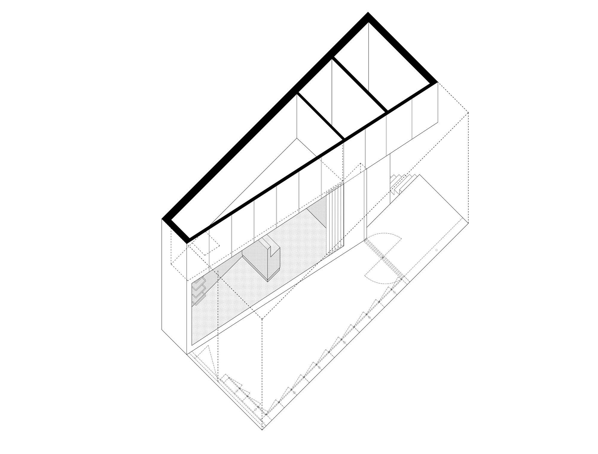 双层空间中的独立互动——TIRONI BARTLAU 展厅设计-5