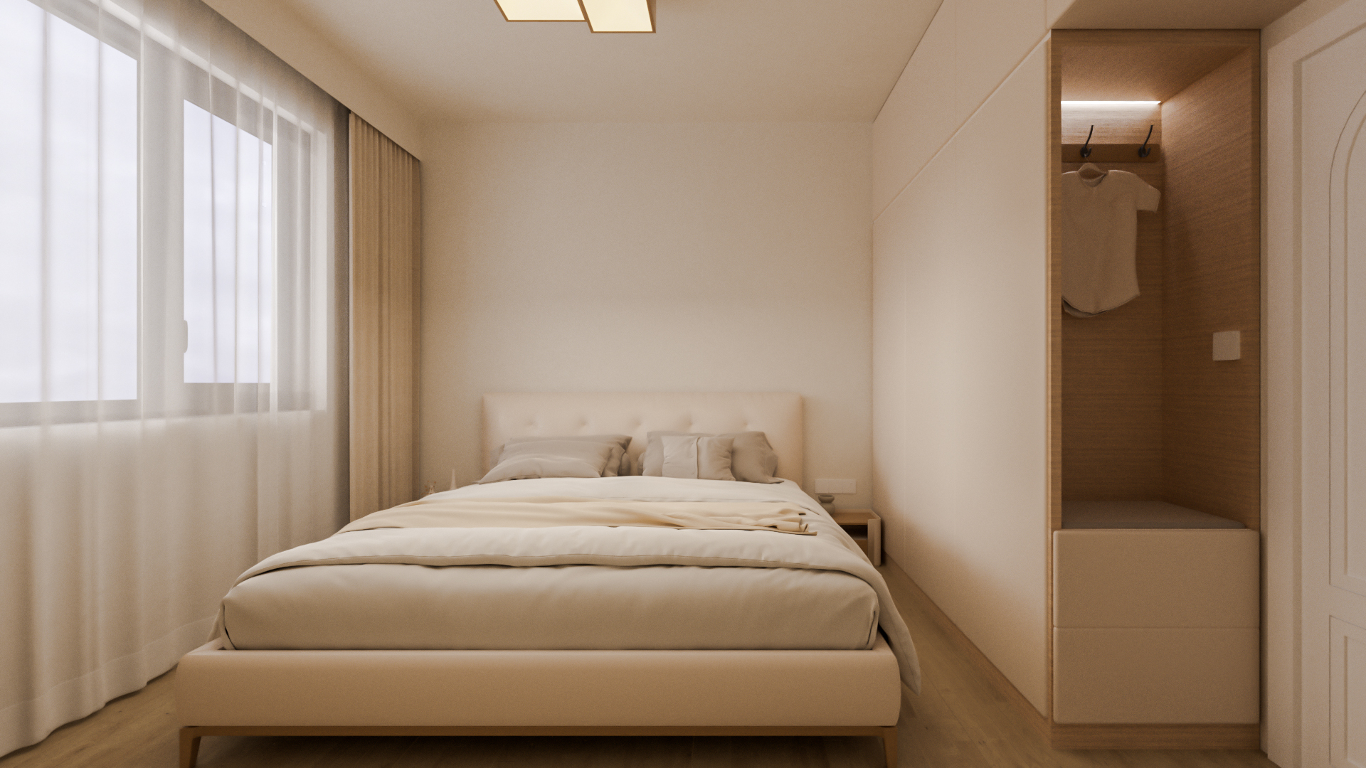 简约奶油风-家装-14