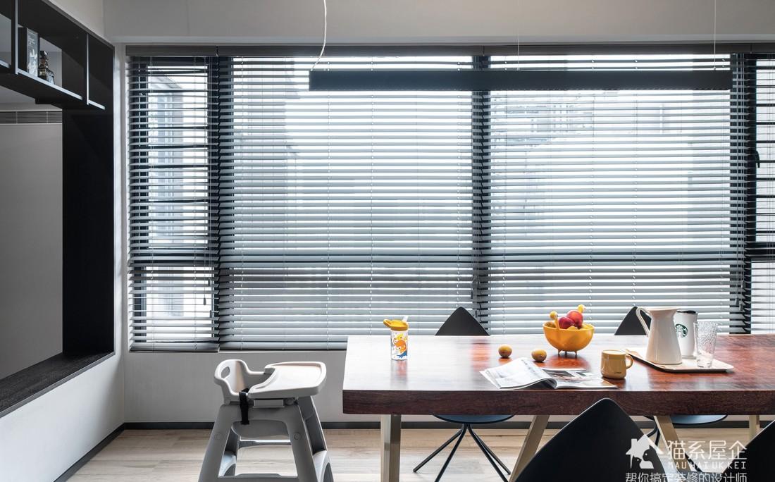 80 后海归 217㎡工业风家设计，全屋无主灯，餐厨一体，阳光房变榻榻米-26