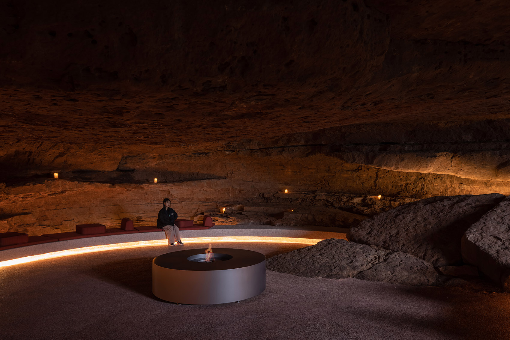 贵州匠庐洞穴酒店丨中国贵州丨空间的诗学-81