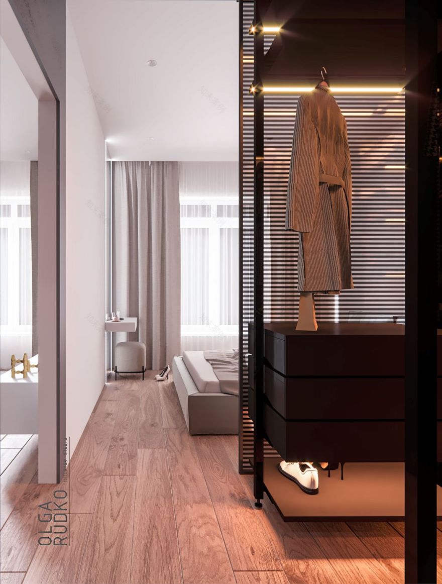 简洁公寓丨俄罗斯丨Rudko Design-9