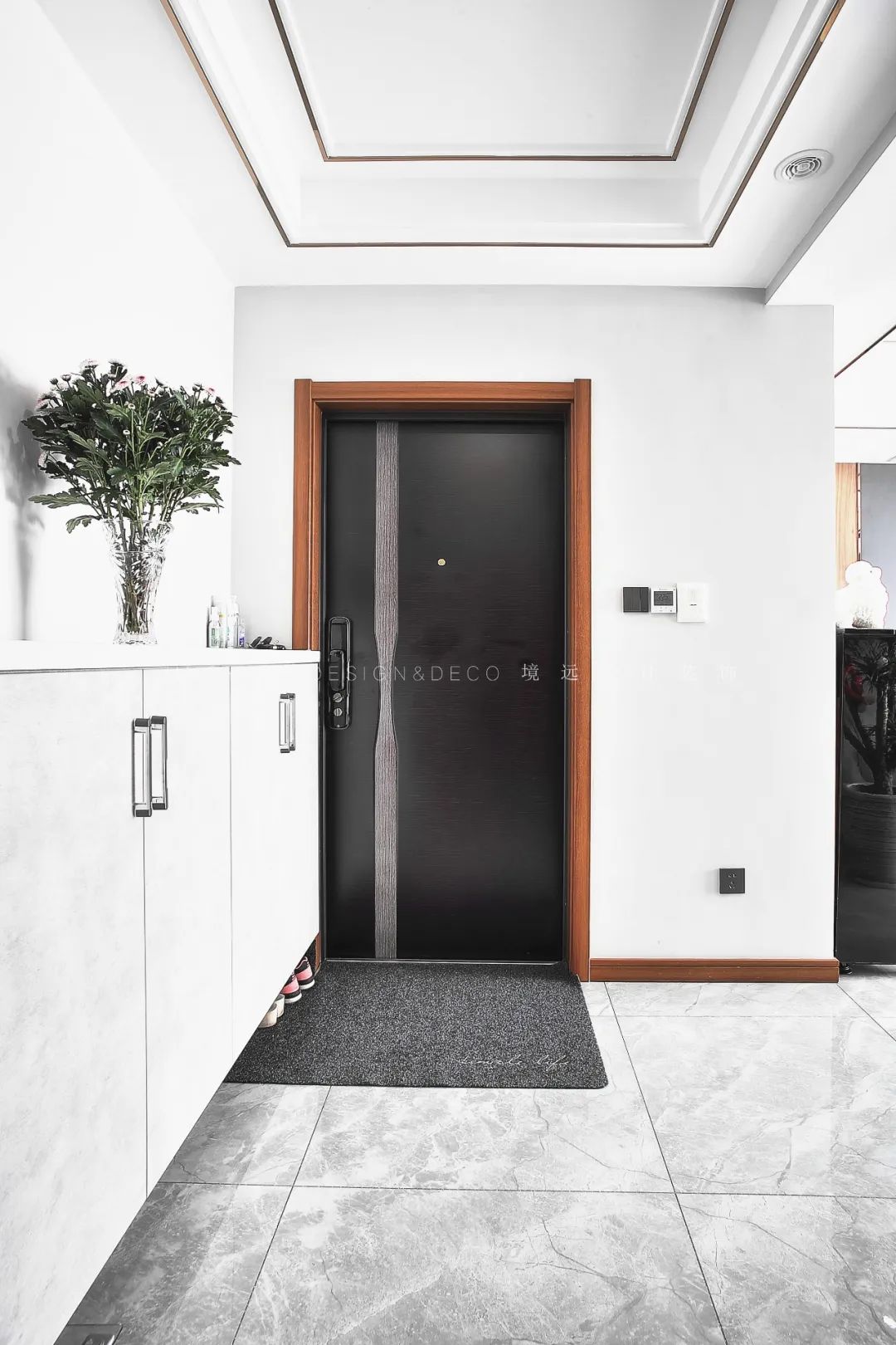 境远装饰 | 105㎡现代低奢灰度空间设计-22