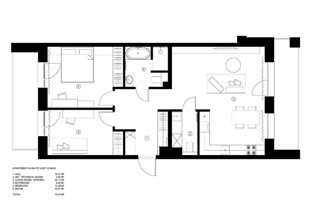 维尔纽斯明道戈街公寓丨立陶宛维尔纽斯-15