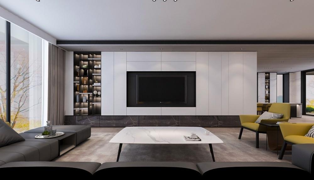 漳州上城五五 700 平现代别墅设计 | 多空间利用，功能齐全-16