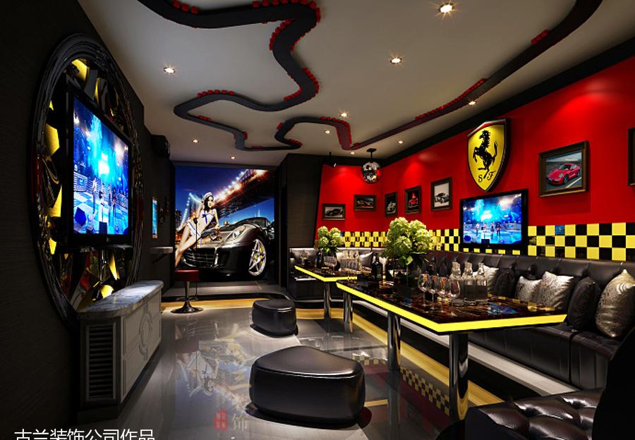 成都金堂吸引力 KTV 古兰装饰原创设计-10