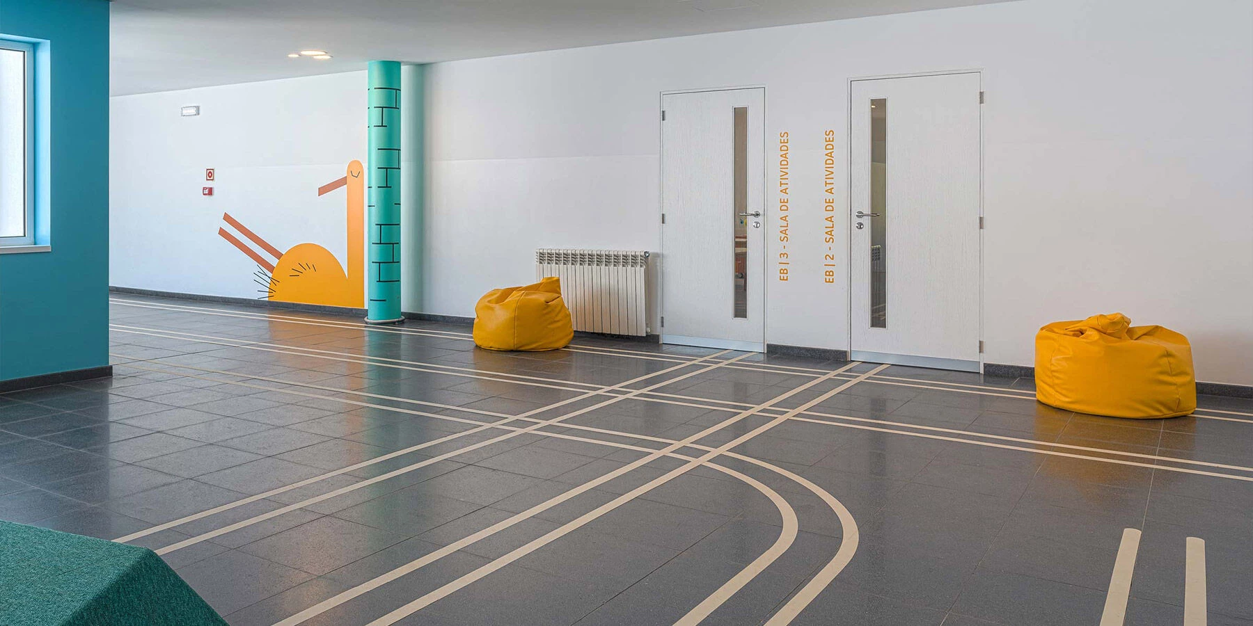 葡萄牙某学校室内设计丨DAM 品牌设计师-18