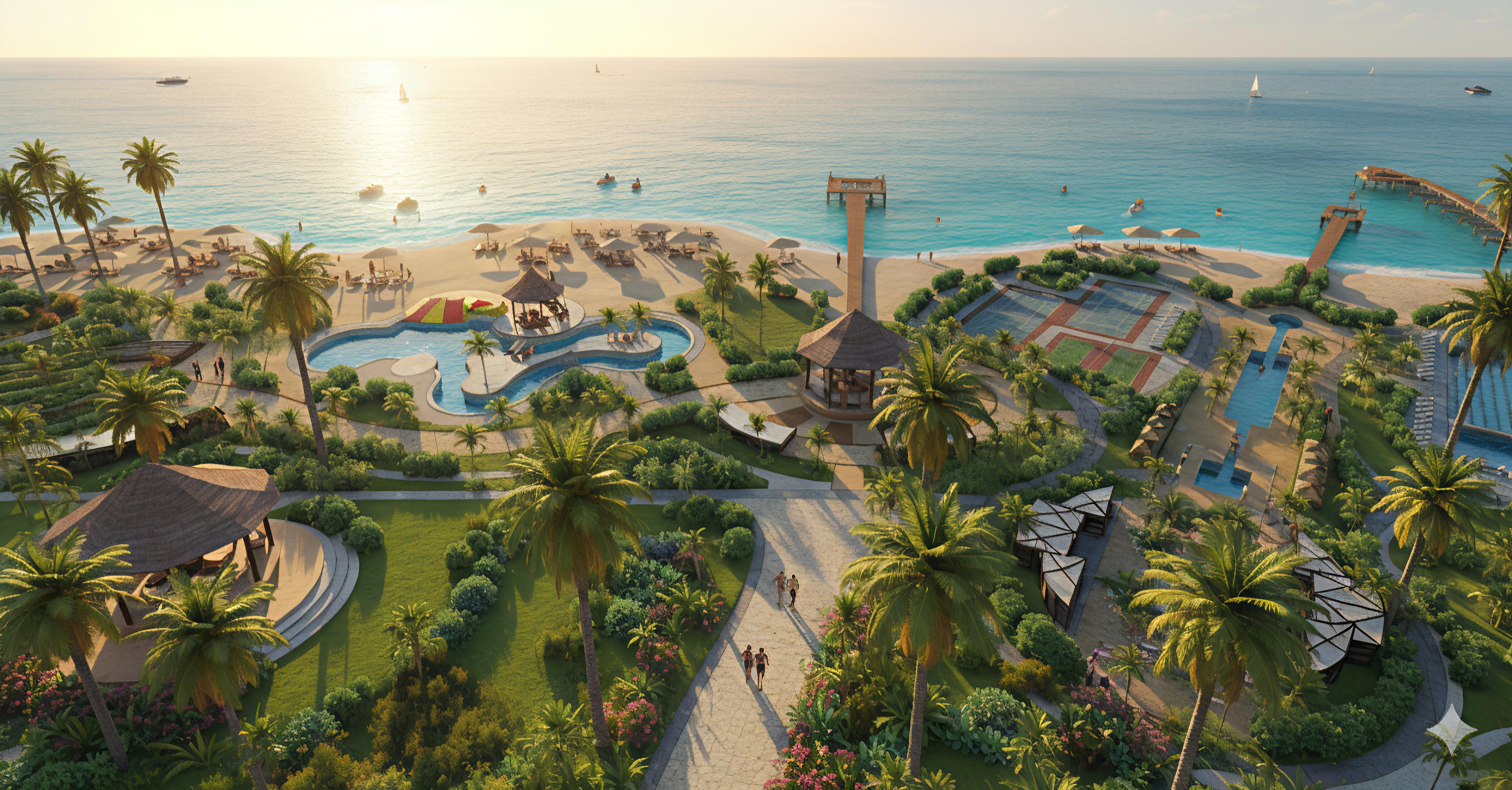 WHITE SAND BEACH DESIGN / AI DESIGN-3