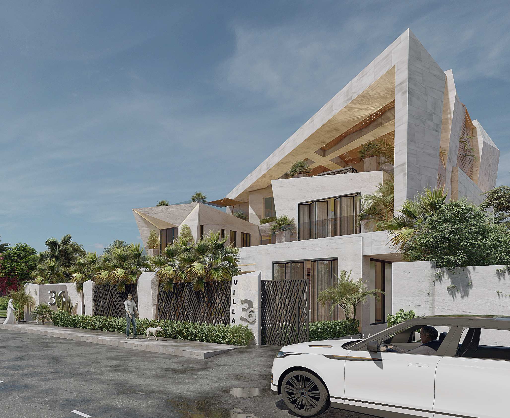 Architectural Design For A.A.H ICON Villa Abu Dhabi,UAE-3