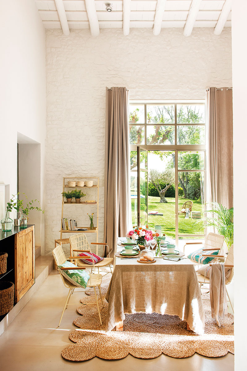 西班牙石屋 | 白色调与自然元素打造的清凉夏日空间-6