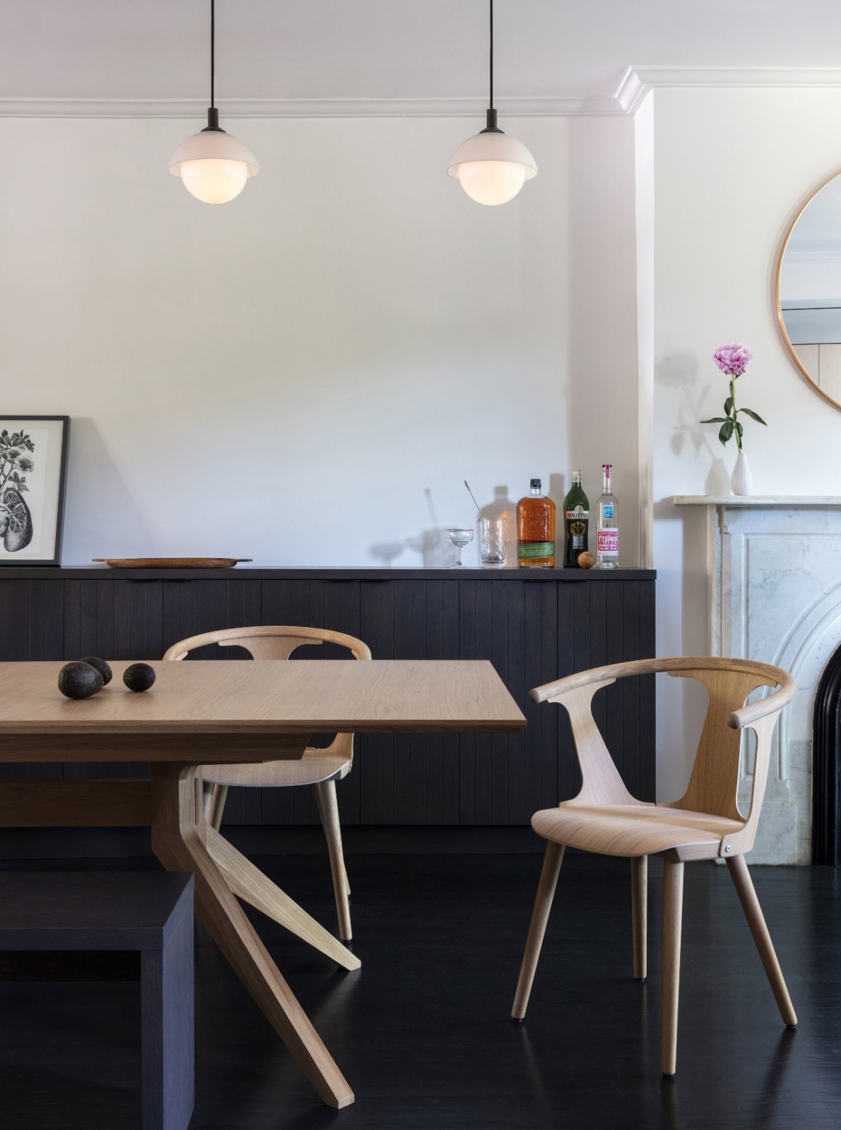 布鲁克林联排别墅 | “外向”顶层社交区、“内向”底层私人领域-3