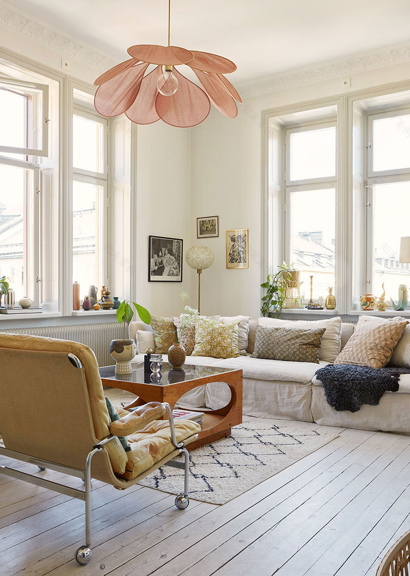 斯德哥尔摩历史中心,充满生活气息的公寓设计-2