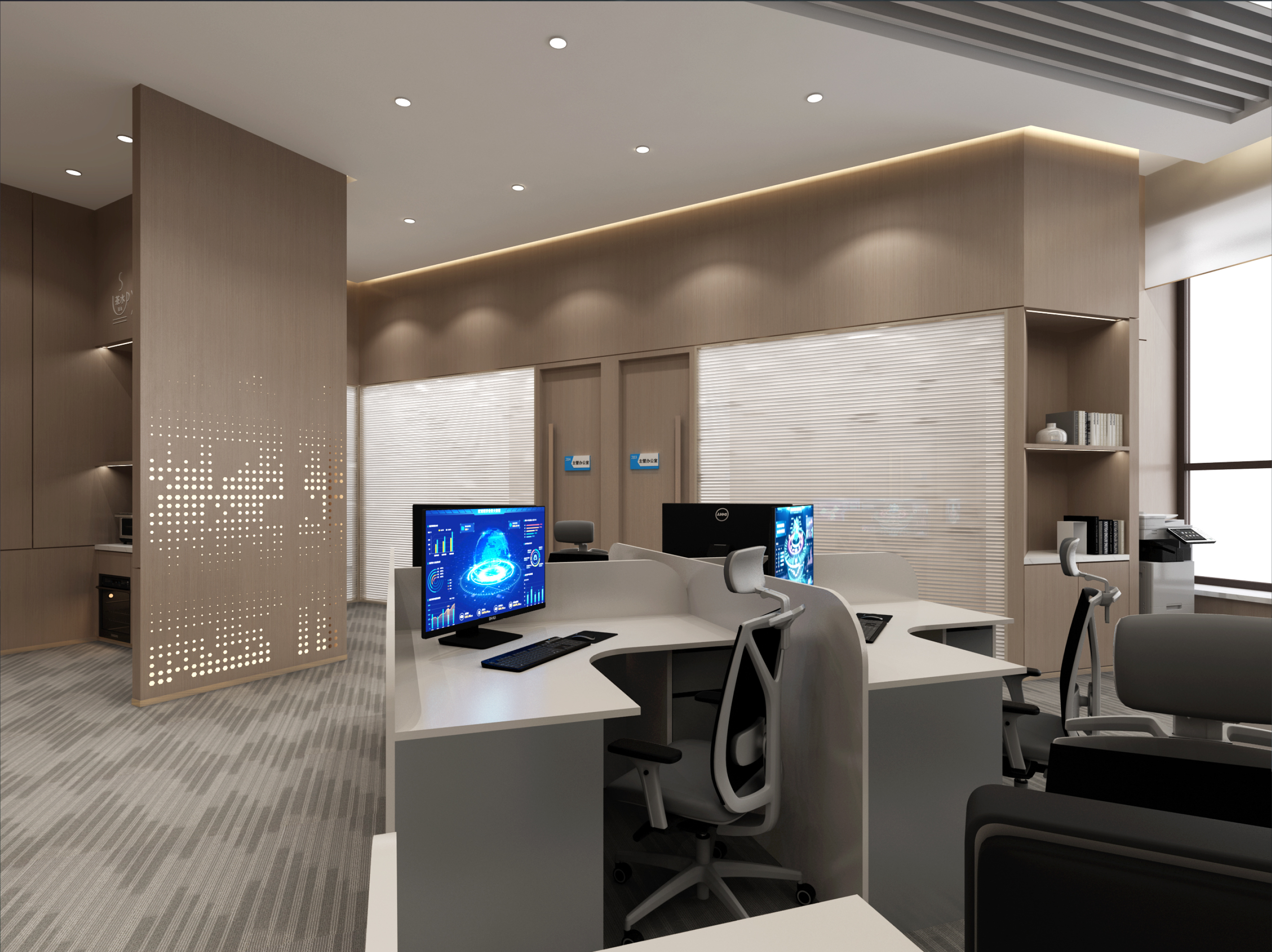 国泰君安证券办公室丨中国哈尔滨丨哈尔滨汇象创意设计有限公司-18