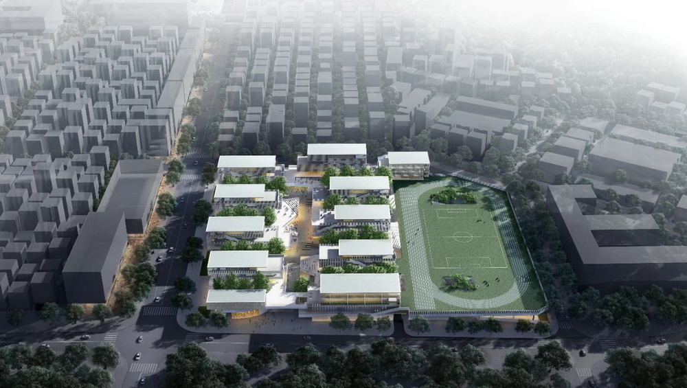 吉华街道三联九年一贯制学校新建工程丨中国深圳丨曾冠生,罗文国-10