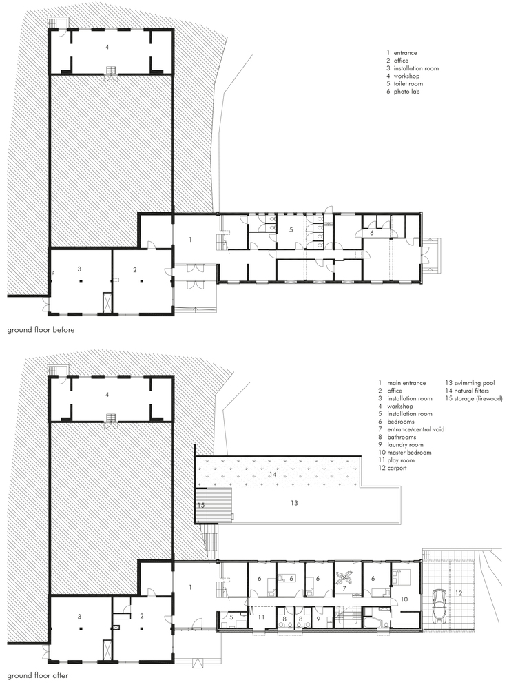 荷兰L形住宅改造-40