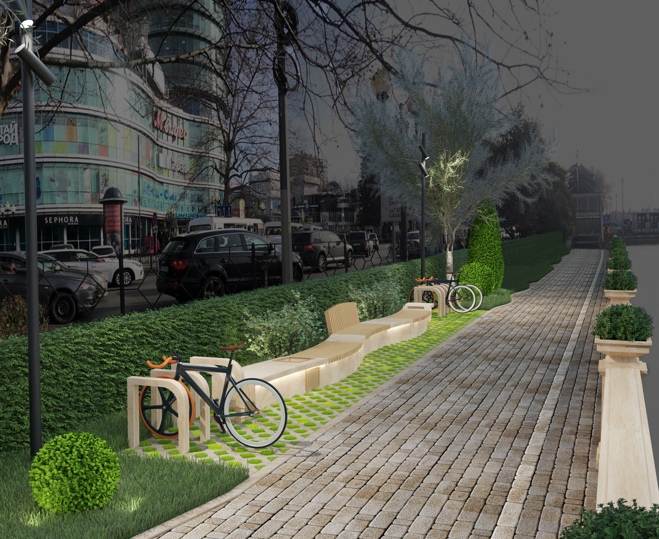 Реконструкция набережной реки в г.Сочи-7