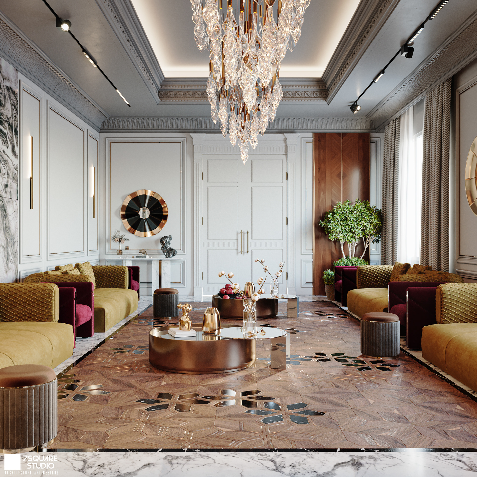 迪拜豪华会客厅丨阿联酋迪拜-7