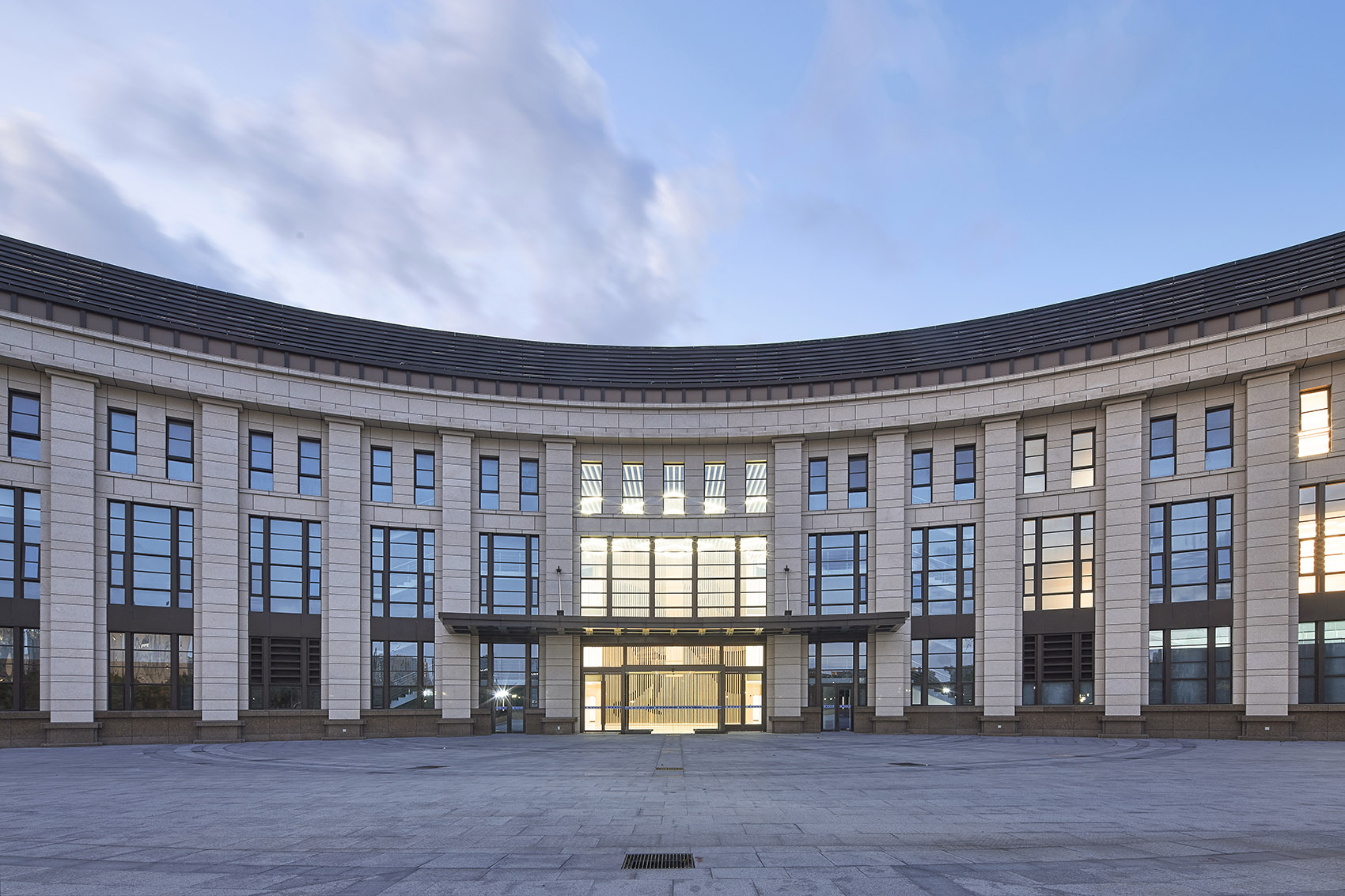 上海复旦江湾校区新建综合体育馆-16