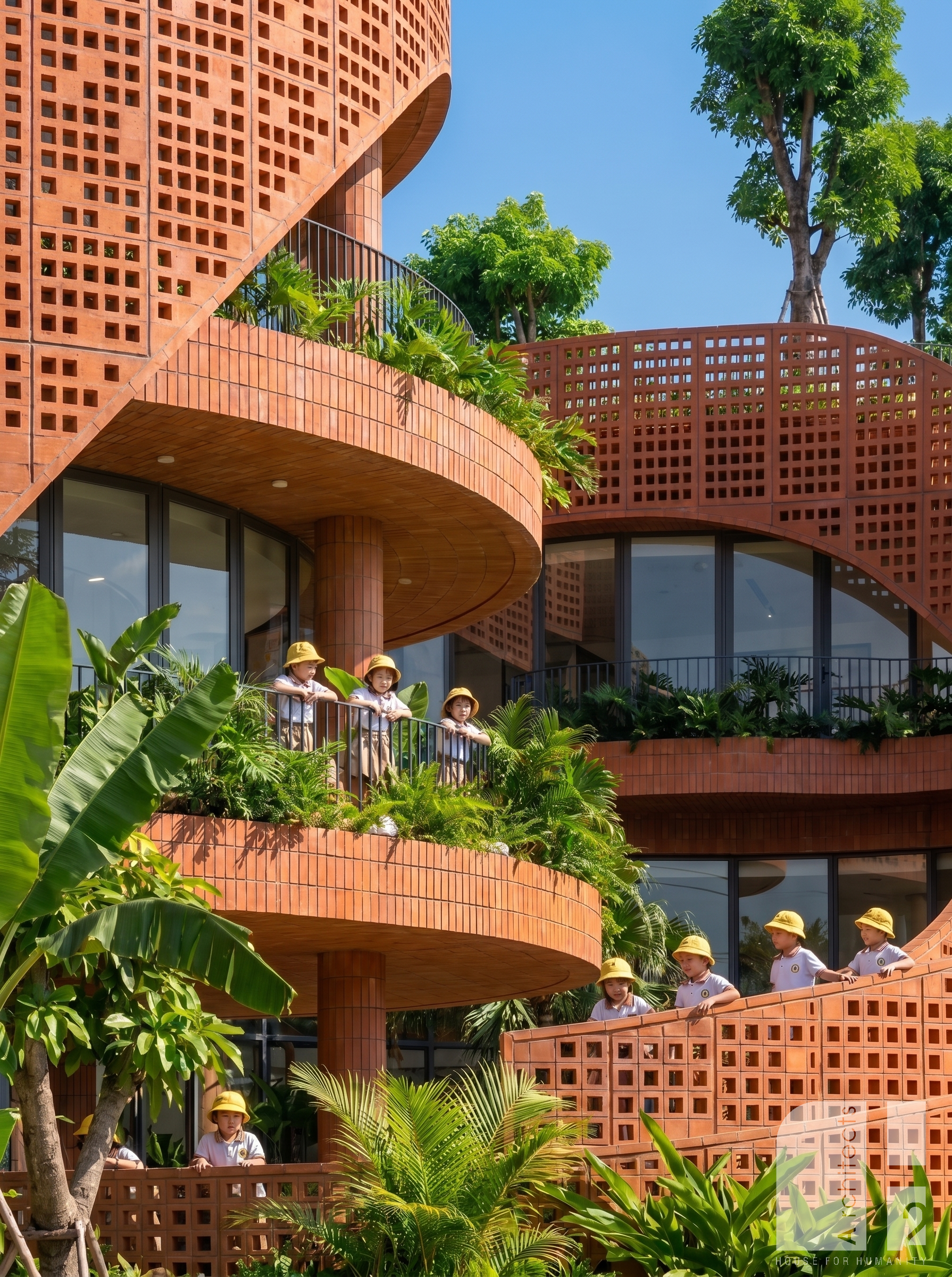 嘉莱幼儿园丨越南丨H2 Architects-5