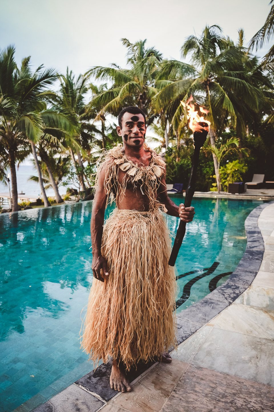 斐济五星级豪华度假酒店,现代斐济风格的海滨别墅-66