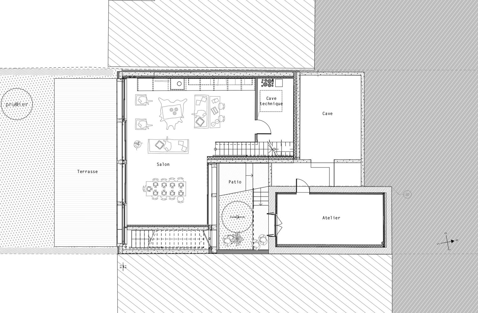 巴黎郊区独立住宅扩建丨法国巴黎丨Hemaa Architectes-7