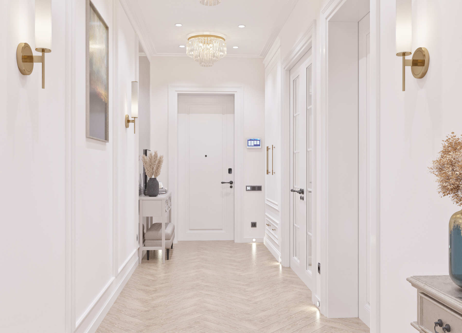 Design project of an apartment 150m2 SEOUL RIVERSIDE.-2