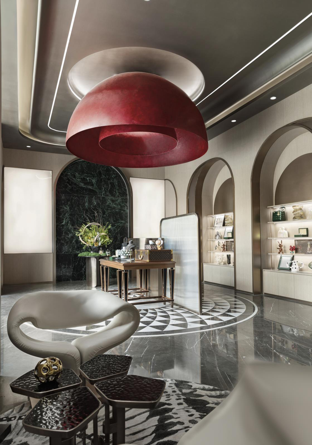 天津万科大都会MIMA售楼处丨中国天津丨赛拉维设计CLV.DESIGN-41