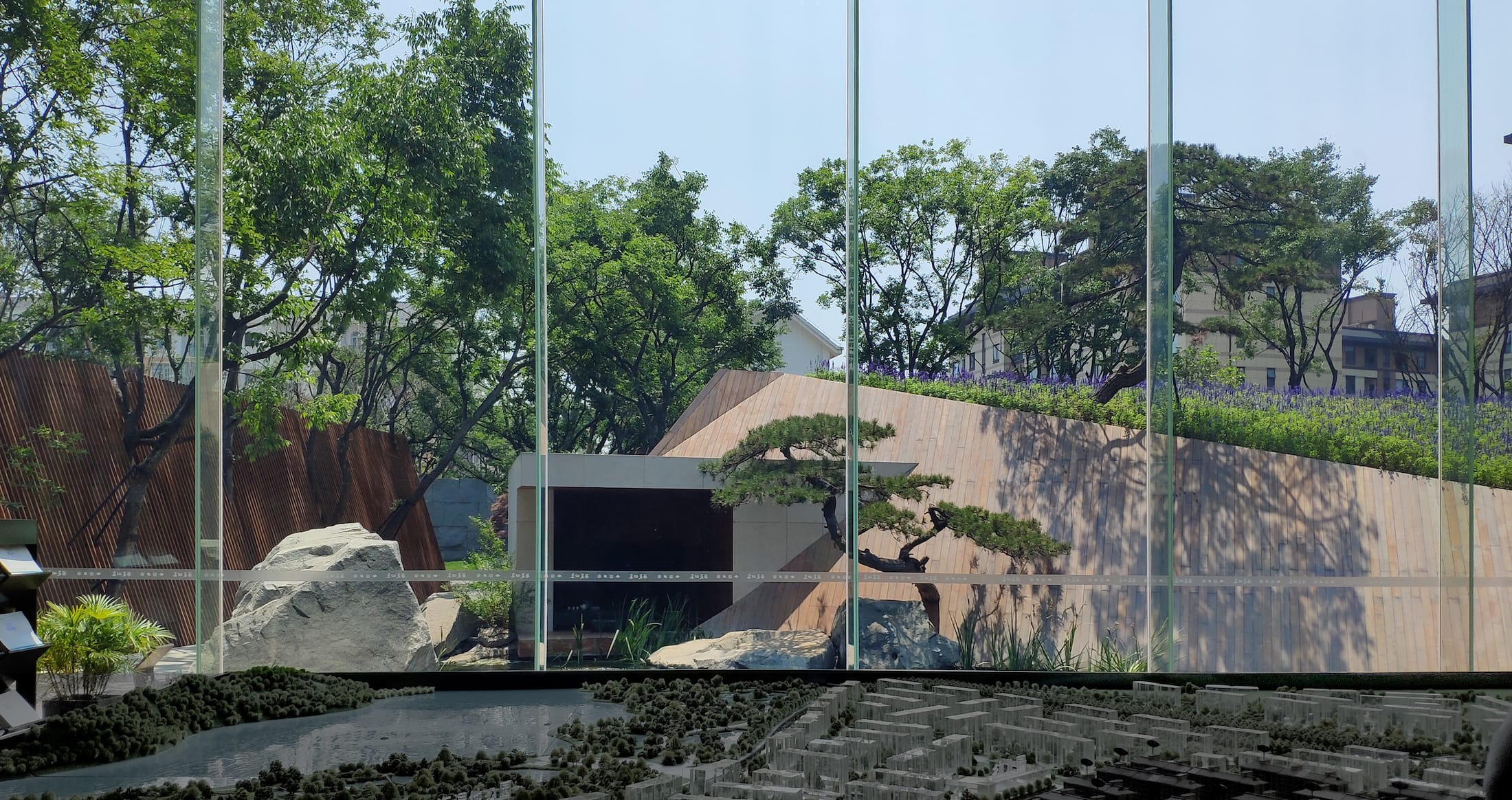 东山丝竹,华夏御府阳光售楼处改造,种地设计-19