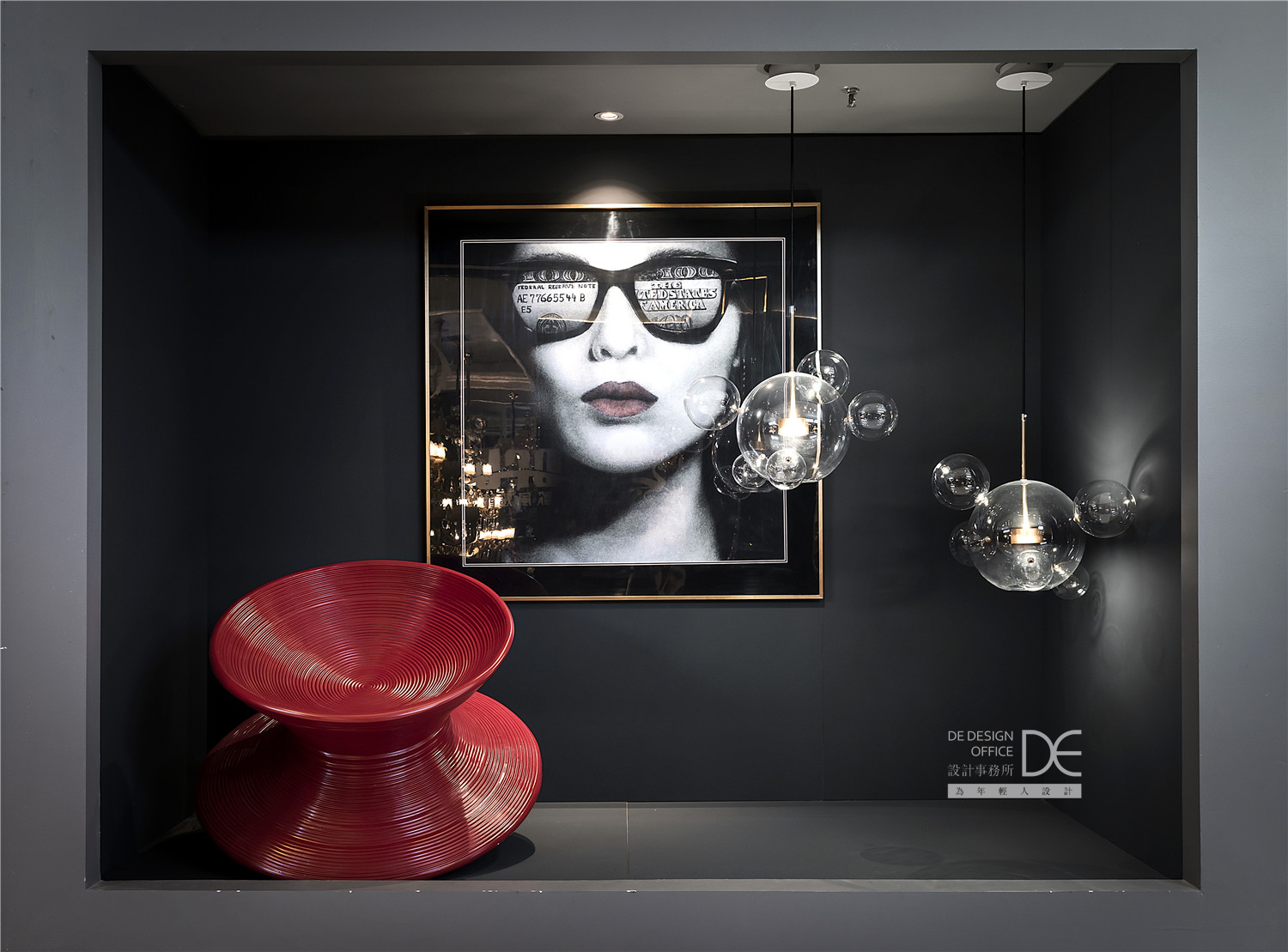 DE 设计事务所 | 极简炫酷工装,打造不一样的办公空间-3