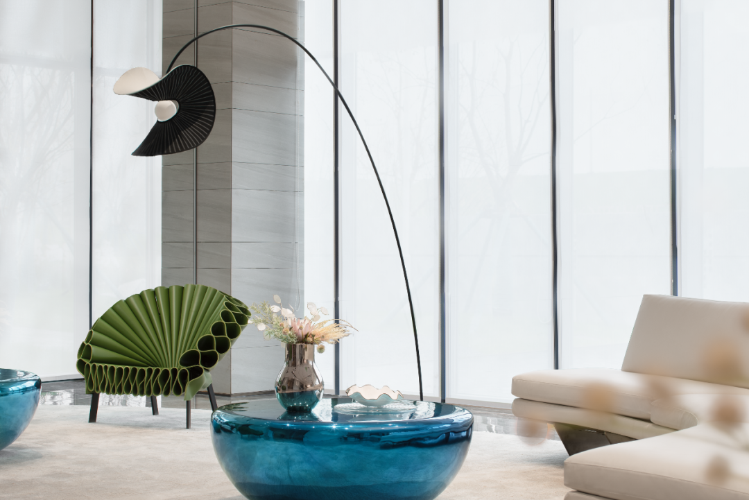 炫彩玻璃+米灰色调，流动的空间灵魂 | 元禾大千-41