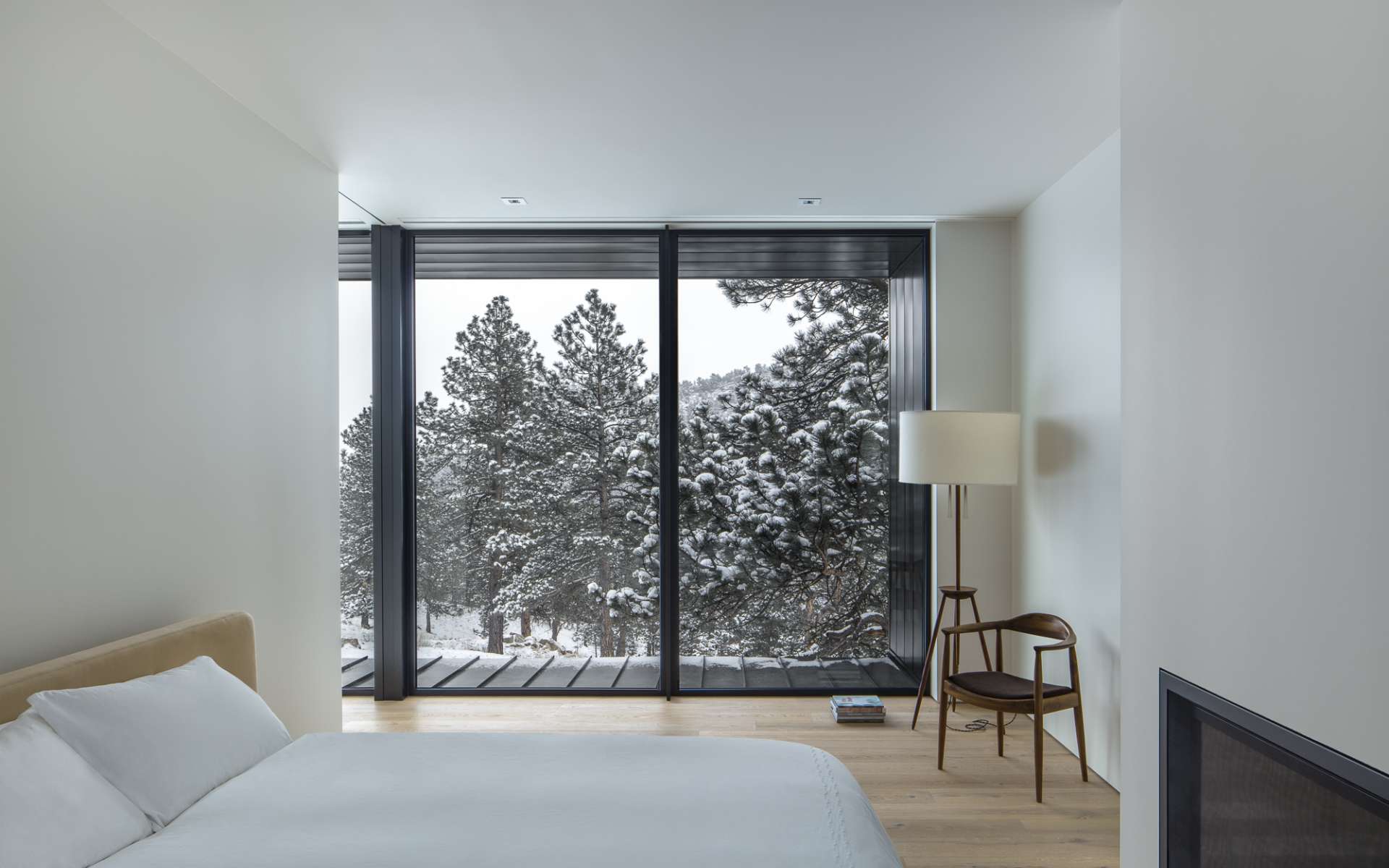 模糊之居，镜像山景的现代艺术空间-78