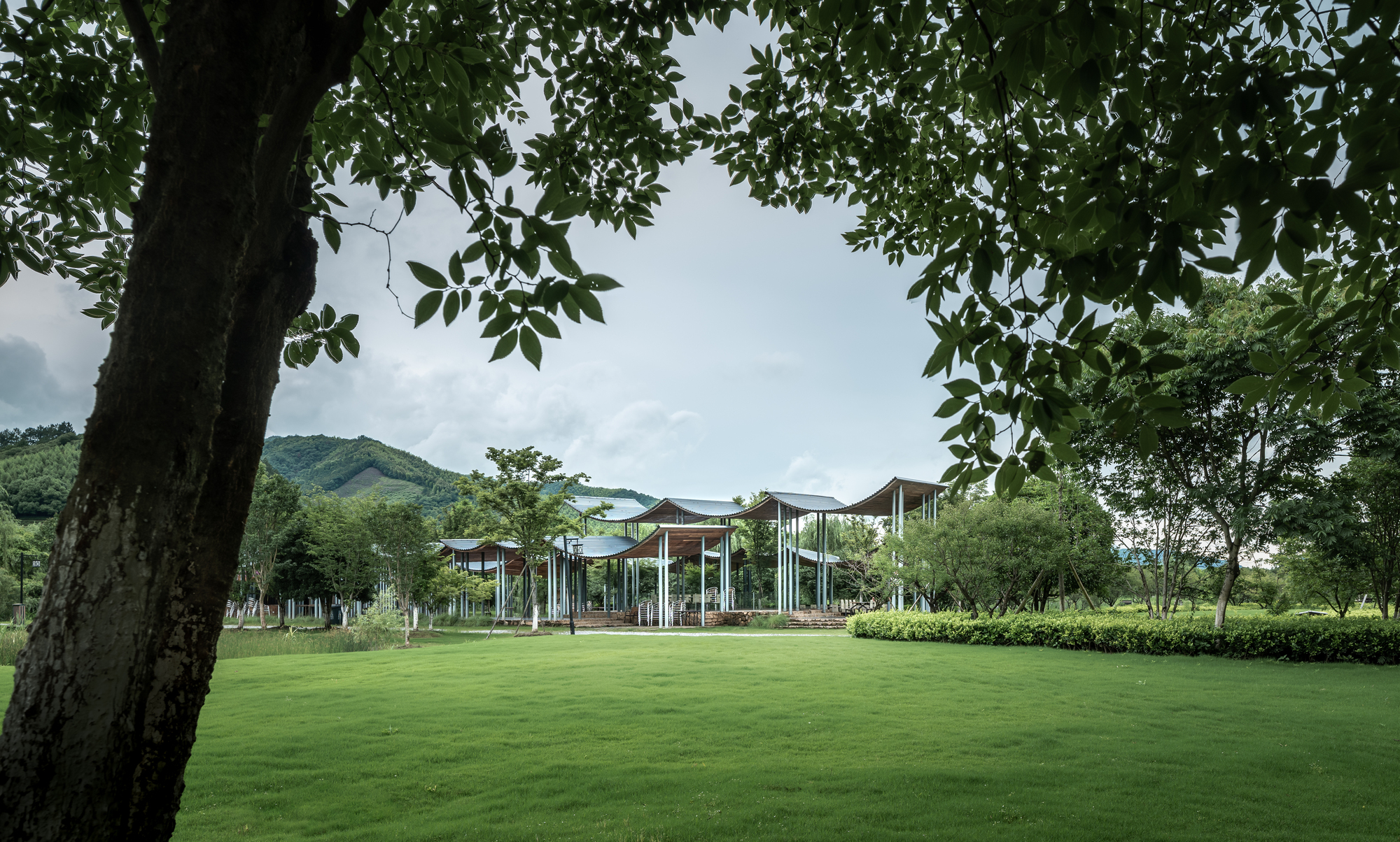 景山花海帐篷亭丨中国杭州-38