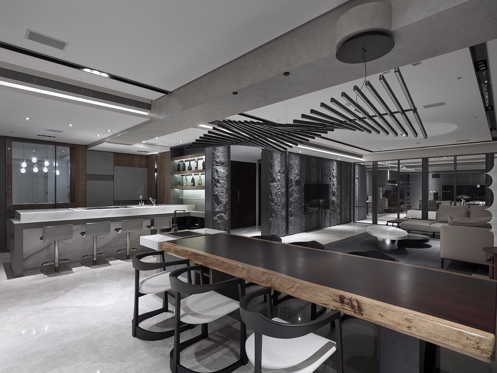 现代品质住宅  奇逸空间设计-1