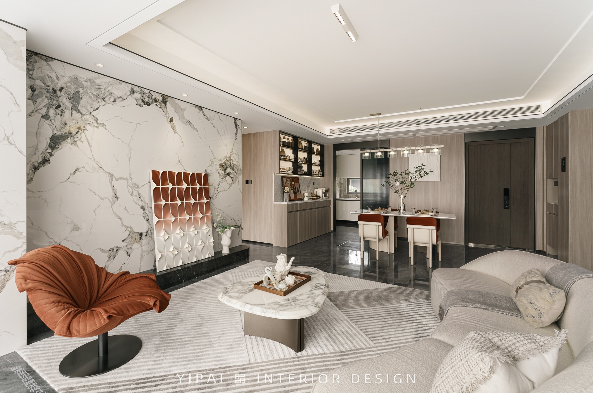 人居国贸·林语上城样板间软装设计丨中国成都丨深圳市伊派室内设计有限公司-6