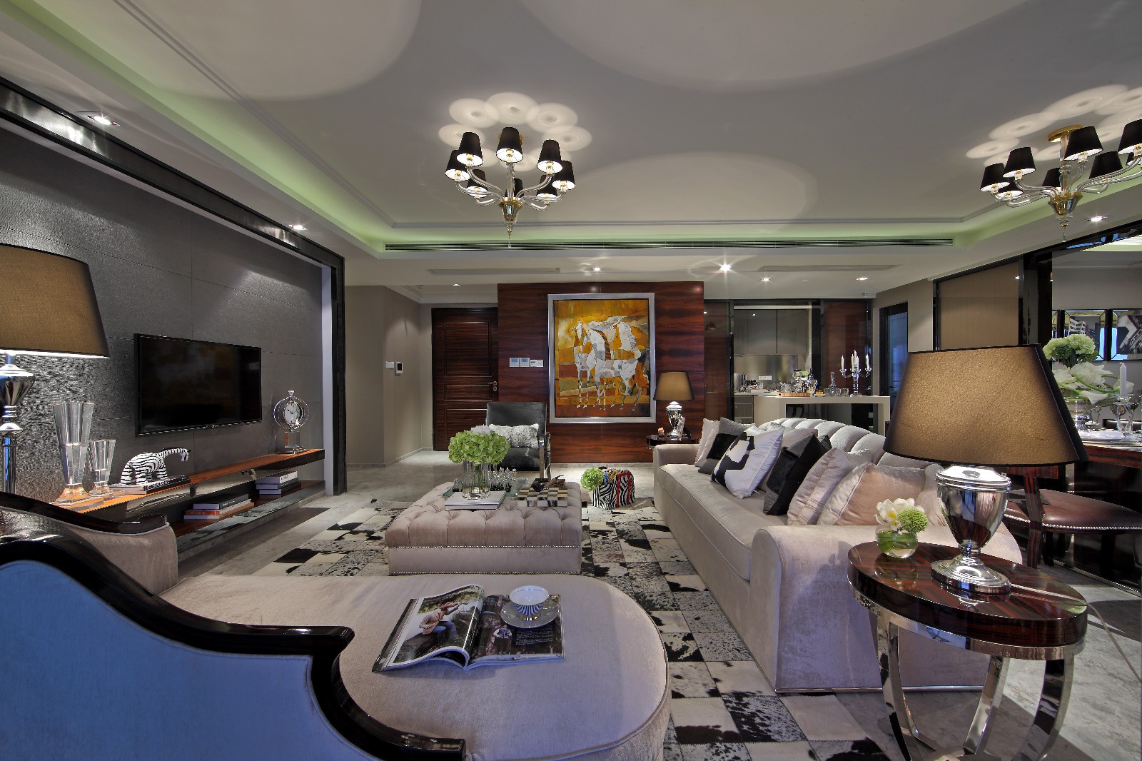 中信▪上海君廷名邸2·2户型创意样板间（现代奢华）-10