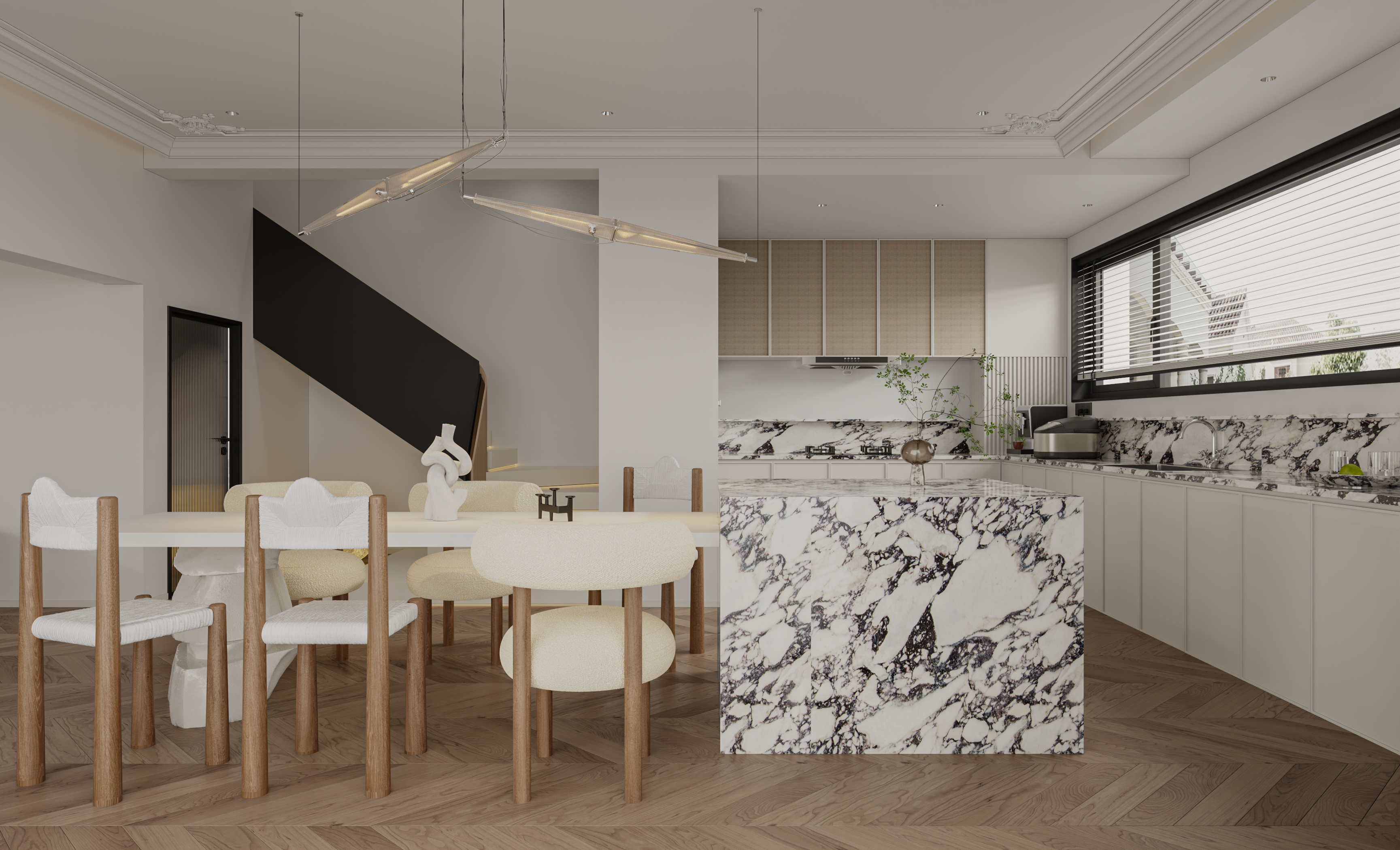 绘感视觉设计——法式别墅设计案例-3