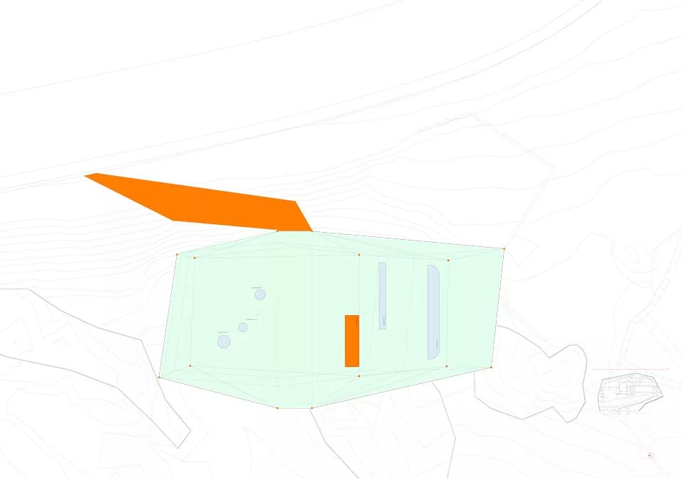 西班牙普拉森西亚礼堂 | 嵌入地下的橙色峡谷明灯-54