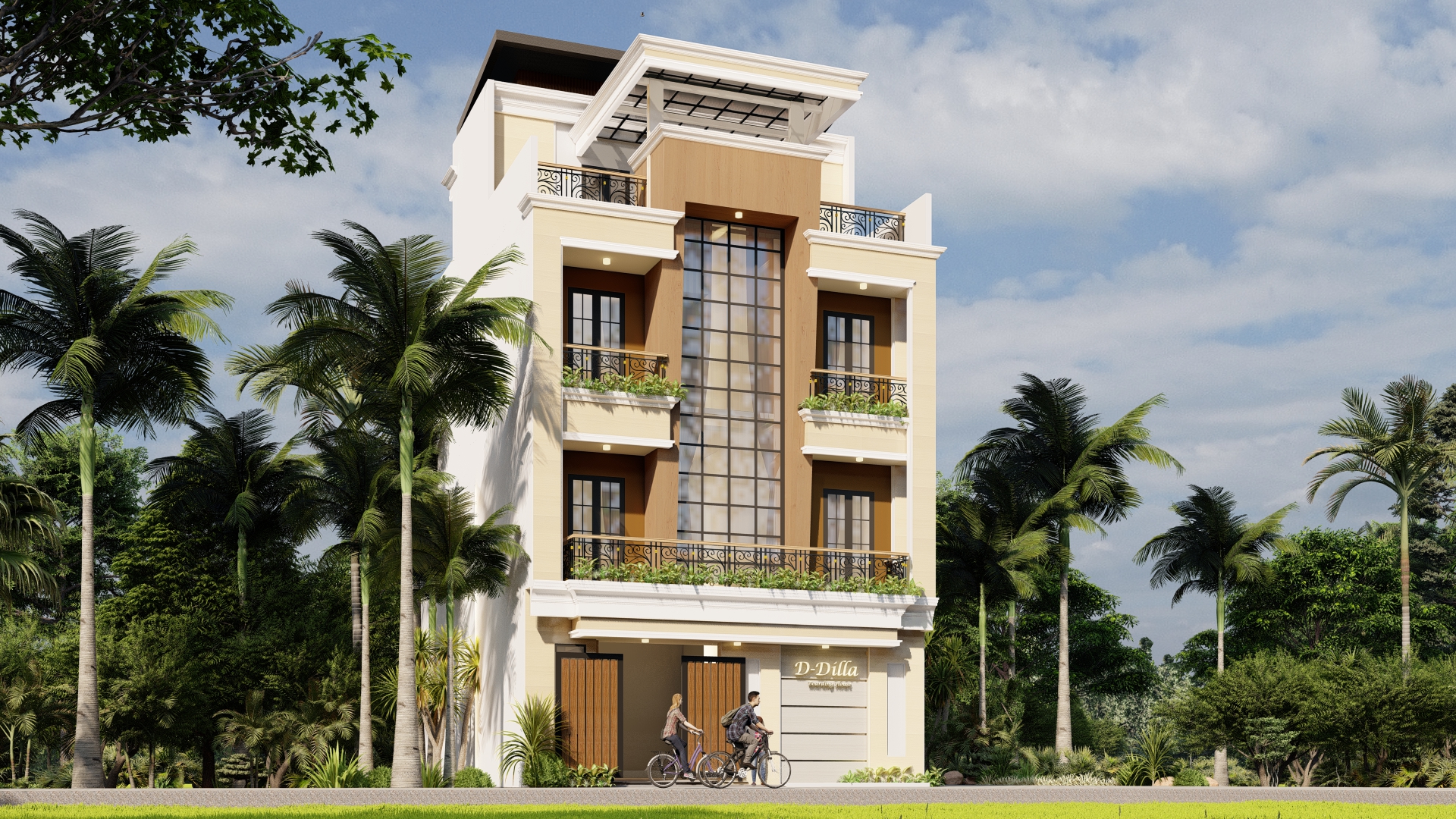 Luxury Modern Boarding House in Malang-0