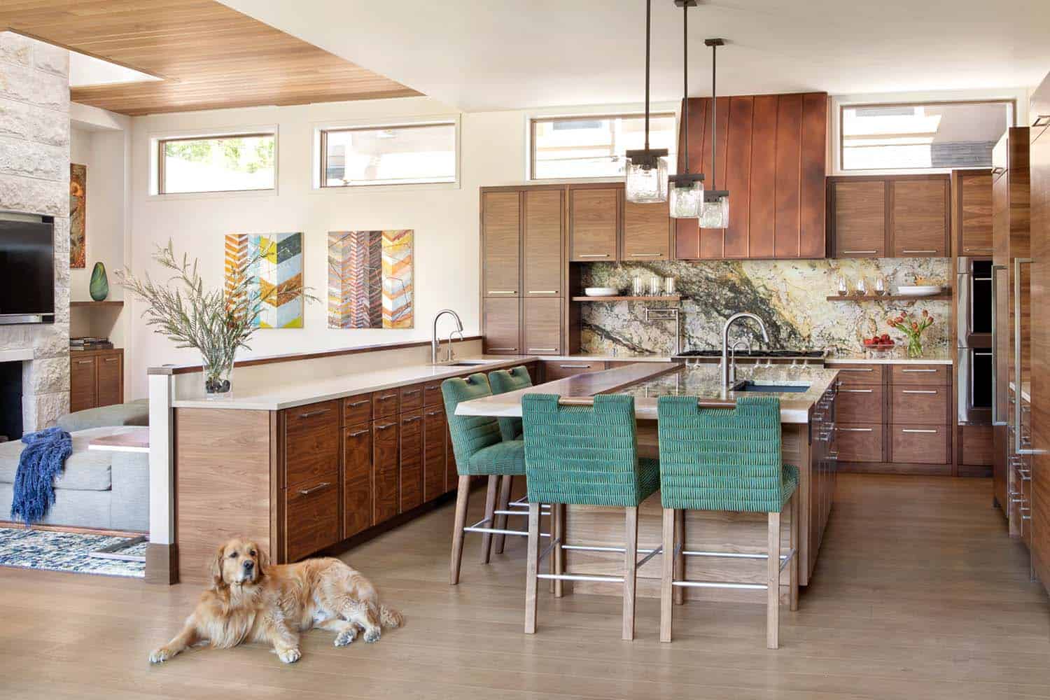 See inside this urban house built around an amazing courtyard in Denver-9