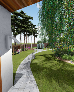 郊区房屋美化与绿化项目