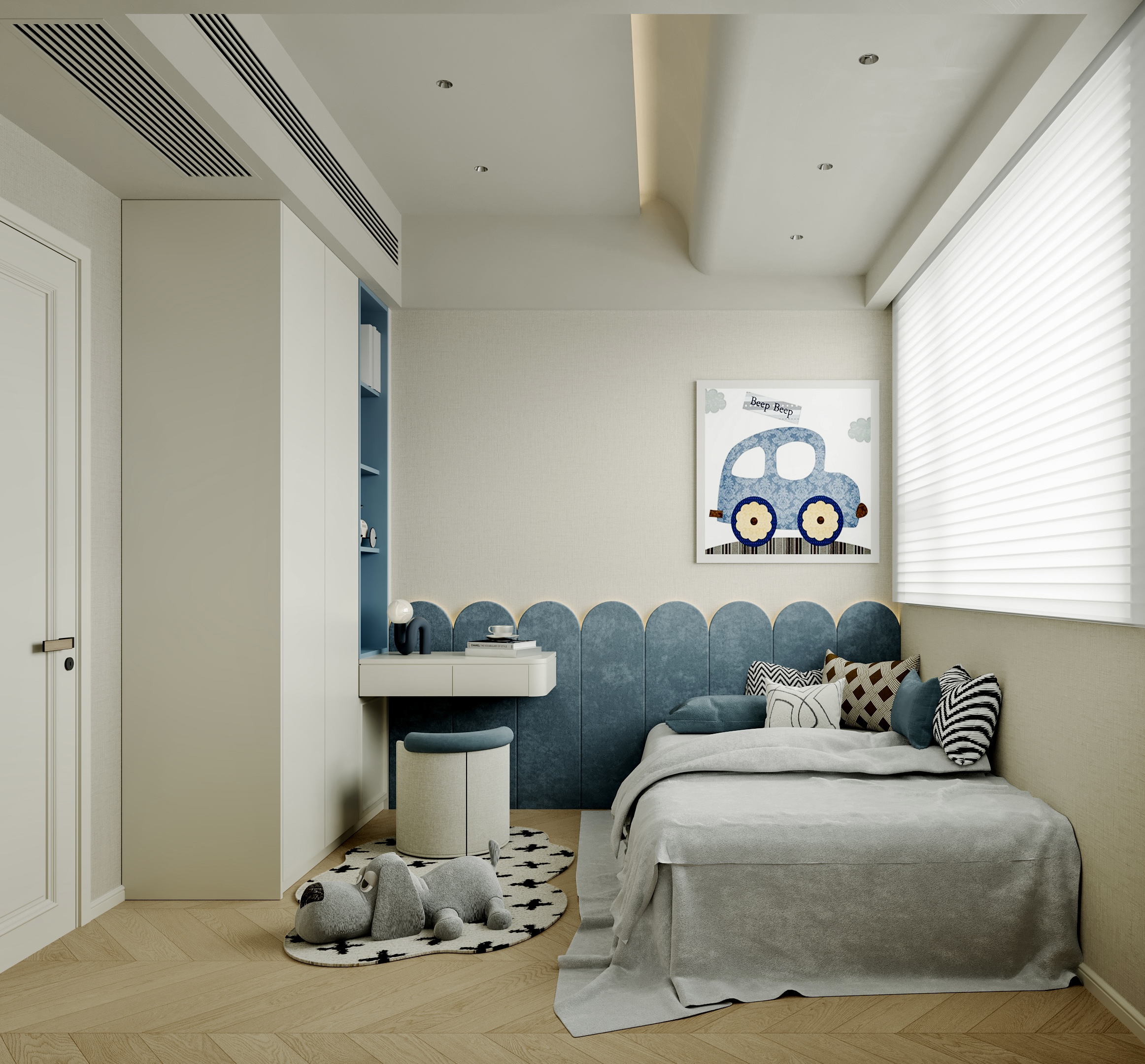 卧室各种风格——长沙佐尚视觉-1